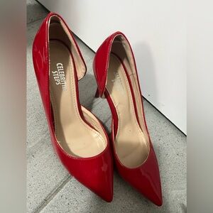 Red high heels